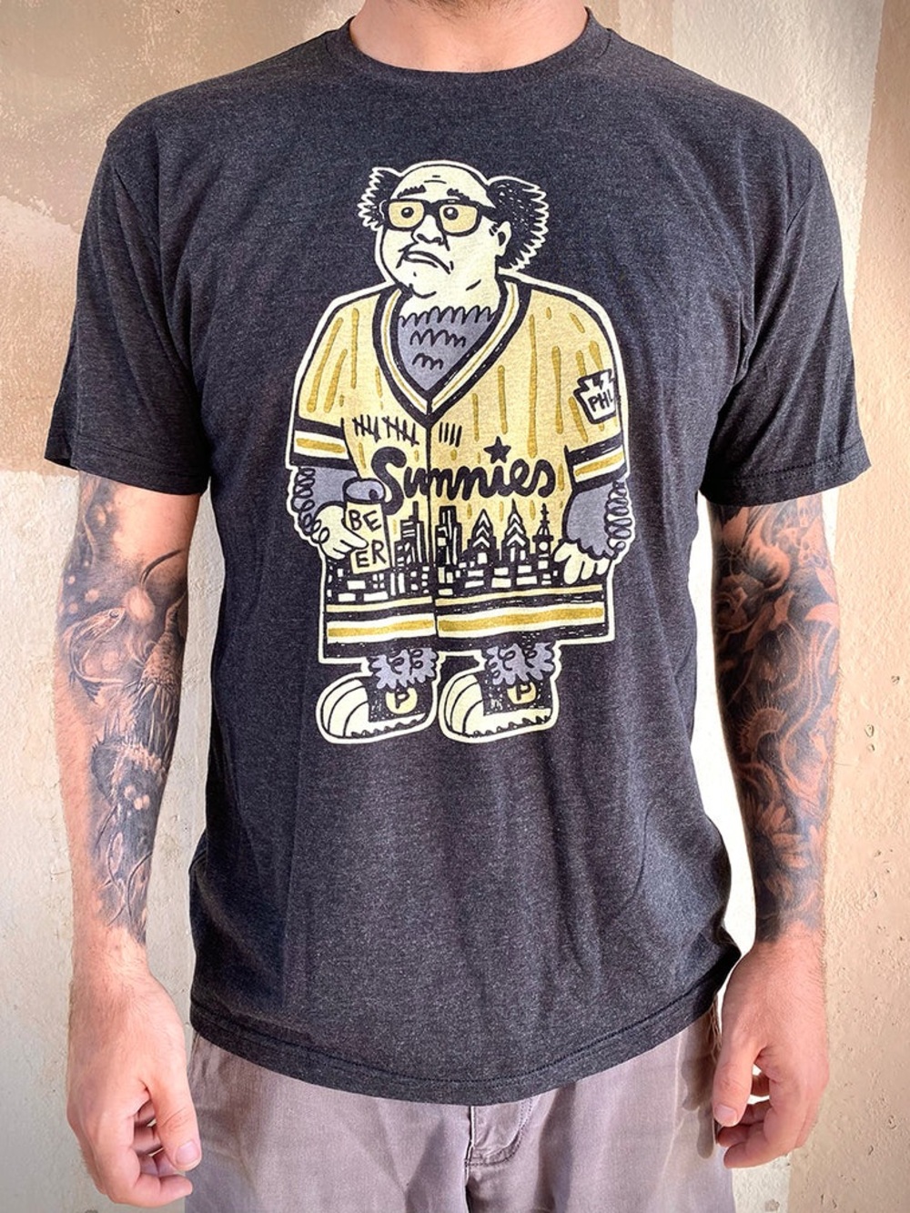 Paul Carpenter Philadelphia "Frank-a-delphia" unisex tri-blend t-shirt